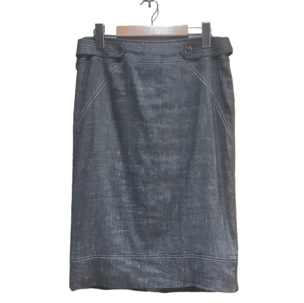 Vex Collection Women's Skirt Black Chambrary Size EU 36